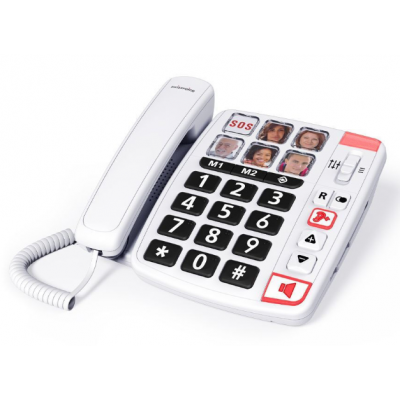 SwissVoice Xtra 1110 Ενσύρματο Τηλέφωνο Γραφείου Λευκό